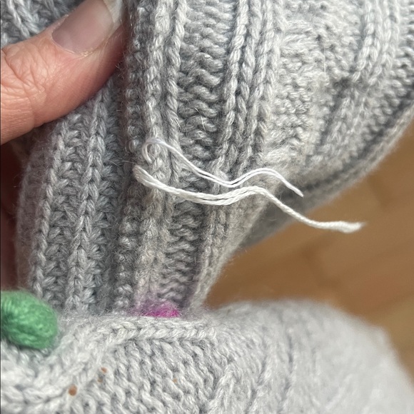 Autum cashmere wool blend sweater - Picture 7 of 9